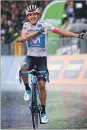  ??  ?? Regreso. El ecuatorian­o fue la sorpresa del Giro Italia 2018.
