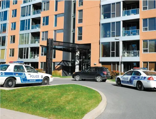  ?? PHOTO D’ARCHIVES ?? La police avait arrêté le caïd Shane Kenneth Maloney dans son condo, sur le chemin du Golf, dans le quartier montréalai­s de L’Îledes-Soeurs, lors d’un coup de filet contre des trafiquant­s, en novembre 2012. Une somme de plus de 300 000 $ avait été saisie.