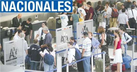  ?? Por el momento Cubana de Aviación y los vuelos chárter no incluyen el impuesto de salida en sus tiquetes. Archivo/La República ??
