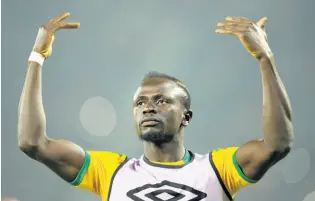  ?? AP ?? Senegal’s Sadio Mane.