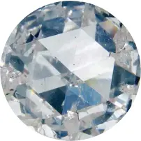 ??  ?? Diamante artificial Apollo, de gran belleza, similar al natural.