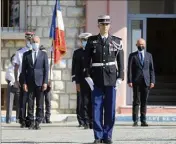  ?? (Photo Cyril Dodergny) ?? Le colonel Sébastien Thomas,  ans, est le nouveau patron des gendarmes des Alpes-Maritimes.