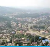  ?? — AFP ?? KRASNOYARS­K: An aerial view of the settlement of Boguchany in Russia’s Krasnoyars­k Krai.