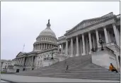  ?? JOSE LUIS MAGANA — THE ASSOCIATED PRESS ?? The U.S. Capitol in Washington on Saturday.