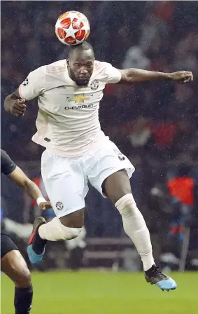  ?? (Ansa) ?? Inseguito Romelu Lukaku, belga, 26 anni, al Manchester United dall’estate 2017