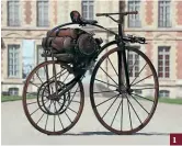  ??  ?? 1: The Perreaux Velocipede, 1871.
(Photograph: Olivier Ravoire).
2: The Imme, with its single- sided front suspension.
3: Bosch magnetos
were far and away better than anything else, at the outbreak of the First World War.
Below: Now with his own Triumph, Charles
Falco in 1967. 1