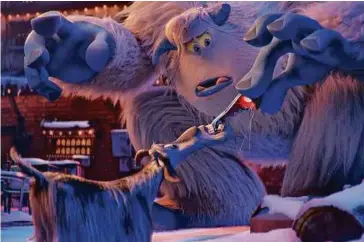  ??  ?? FILEM: Smallfoot
ARAHAN: Karey Kirkpatric­k PELAKON: Channing Tatum, James Corden, Zendaya GENRE: Animasi komedi keluarga
TAYANGAN: 27 September 2018
ULASAN: Amirul Haswendy Ashari