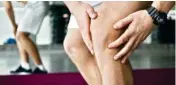  ??  ?? Osteoarthr­itis in the knees affects an estimated 18 crore people, comprising 29 per cent of India’s population