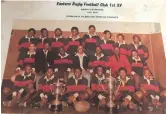  ?? ?? Eastern Province Rugby Football Club, 1978.