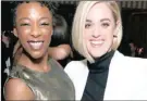  ??  ?? WE DO: Samira Wiley and Lauren Morelli were married over the weekend in Palm Springs, US.