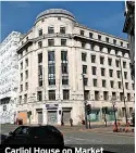  ?? ?? Carliol House on Market Street in Newcastle. Only the facade is likely to be saved