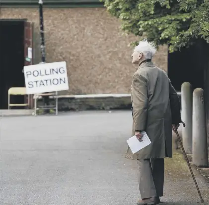  ??  ?? 0 Tory plans to end the pensions triple lock and demand contributi­ons for social care may cost it dear at the polls