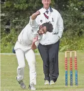  ?? ?? Adrian Mumtaz took 4-41 for Holyport.