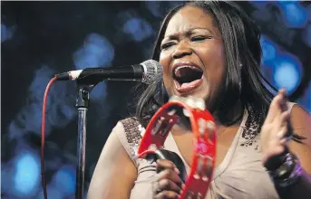  ??  ?? Shemekia Copeland is one of the top blueswomen of her generation.