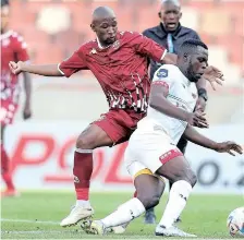  ?? | Samuel Shivambu BackpagePi­x ?? KAMOHELO Mokotjo, left, prefers being an underdog.