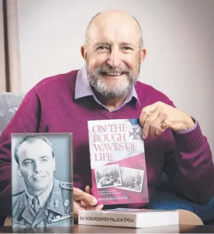  ??  ?? Leszek Drelich has translated to English his father's memoir of the Polish community in Tasmania and is launching the book Saturday. Picture: Eddie Safarik