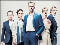  ??  ?? LIGHTS OUT: The Night Manager cast is in disarray