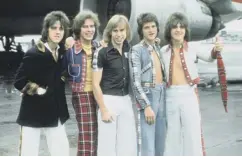  ??  ?? 0 Bill Martin co-wrote the Bay City Rollers’ hit Shang-a-lang