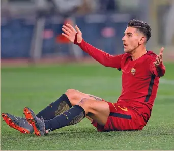  ??  ?? Lorenzo Pellegrini, 21 anni, ha segnato tre gol in questo campionato a Spal, Sassuolo e Torino BARTOLETTI