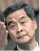  ??  ?? Leung: Likened to an ‘emperor’ by critics