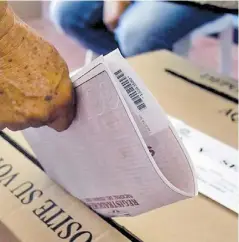  ?? ?? En Atlántico habrá 297 puestos de votación, de los cuales 136 se encuentran en Barranquil­la.