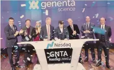  ?? ?? Start.
La biotech Genenta al debutto al Nasdaq nel dicembre del 2021