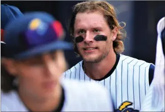  ?? KYLE FRANKO — TRENTONIAN PHOTO ?? Thunder catcher Andrew Cossetti had a strong senior season at St. Joseph’s where he batted .327and set that program’s single-season record for home runs (19) and RBI (65).