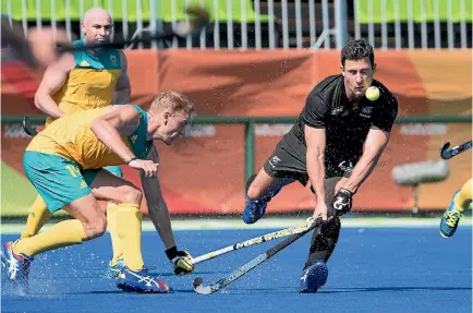  ?? PHOTO: PHOTOSPORT ?? Black Sticks Kane Russell is due back from Europe to rejoin the side.