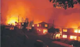  ?? ?? ► Los violentos incendios en Viña del Mar dejaron 132 fallecidos.