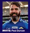  ??  ?? INVITE: Paul Durcan