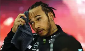  ?? December. Photograph: Bryn Lennon/Getty Images ?? Lewis Hamilton has been considerin­g his next move after losing the F1 world title last