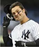  ??  ?? After four years in pinstripes, outfielder Nick Swisher may end up in Boston.