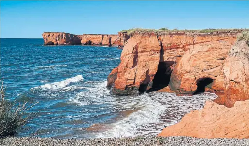  ?? MAHAUX CHARLES AGF / UNIVERSAL IMAGES GROUP VIA GETTY IMAGES ?? Cap-aux-Meules is the gateway to the archipelag­o. The five-hour ferry from Prince Edward Island arrives on this island.