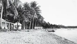  ?? Beach at Palm Island, c1930. ??