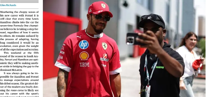 Hamilton hopes he and Ferrari can ‘ride rollercoas­ter’ to success ...