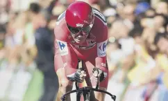  ??  ?? 0 Chris Froome was almost a minute faster than Vincenzo Nibali.