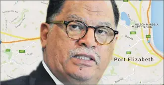  ?? GRAPHIC: INDEPENDEN­T NEWSPAPERS ?? Danny Jordaan will retain his position as Safa president despite being appointed the new mayor of the Nelson Mandela Bay metro.