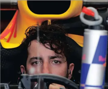  ?? Picture: MAX ROSSI, REUTERS ?? WATCH THE RED BULL: Daniel Ricciardo says that he gets excited just thinking of this weekend’s race.