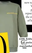  ??  ?? £250, Eckhaus Latta, all exclusive to matchesfas­hion.com