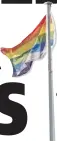  ??  ?? The rainbow flag has been one of the issues that has seen councillor­s clash at the shire over the past year.