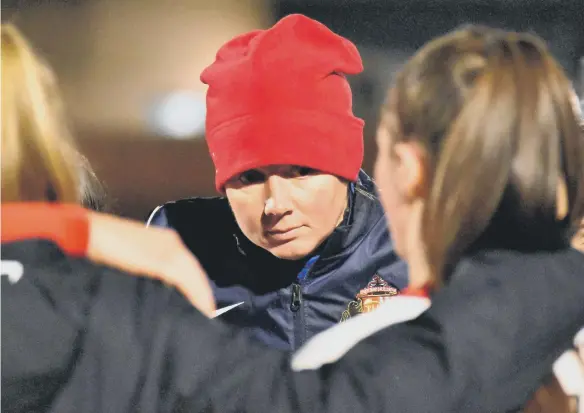  ?? ?? Sunderland Ladies boss Mel Reay.