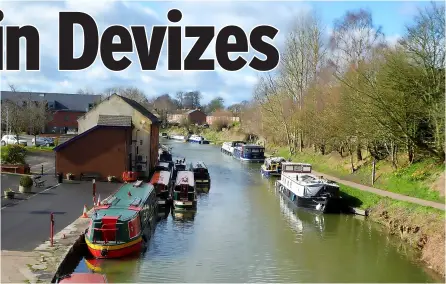  ?? ?? Devizes Wharf (photo by Nigel Vile) and Wiltshire Museum’s poster for its Eric Ravilious exhibition, below