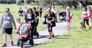  ??  ?? More than 230 people registered for Warragul’s first Walk for Prems event.
