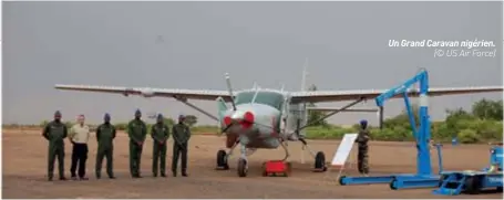  ??  ?? Un Grand Caravan nigérien. (© US Air Force)