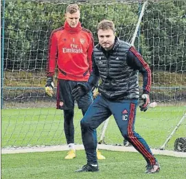  ?? FOTO: ARSENAL ?? Iñaki Caña, entrenador de porteros del Arsenal de Arteta