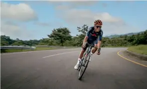  ?? CORTEsÍA ?? Andrey sueña con que muchos ciclistas se apunten a acompañarl­o el 13 de febrero en el Gran Fondo Andrey Amador.