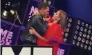  ?? Photograph: David M Benett/Getty ?? ‘The joke turned sour’: Slowthai with Katherine Ryan at the NME awards in February.
