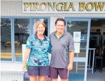  ?? Photos / Supplied ?? Gaylene and John Kanawa won the singles championsh­ips at Pirongia Bowling Club.