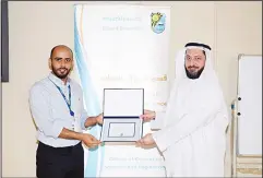  ??  ?? Department of Informatio­n Sciences at the College of Computing Sciences and Engineerin­g in Kuwait University held a symposium titled ‘Steps towards the right direction: experiment of Dasman Institute for Diabetges concerning health informatio­n.’ The...