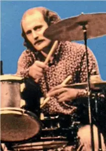  ??  ?? Roger Sellers was described by colleagues as the consummate jazz profession­al. He also tutored thousands of students in jazz drumming over many years at the Wellington Polytechni­c Conservato­rium of Music, which later became Massey University’s New Zealand School of Music.